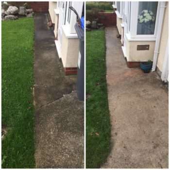 Power Washer before & after 1