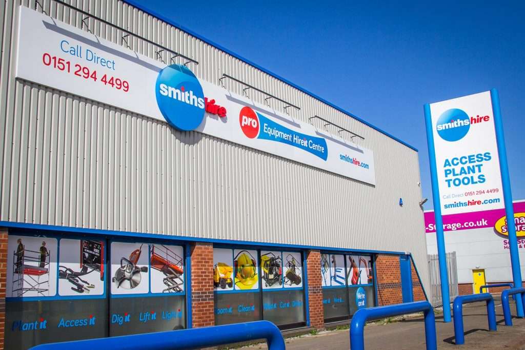 Smiths Hire Liverpool Depot